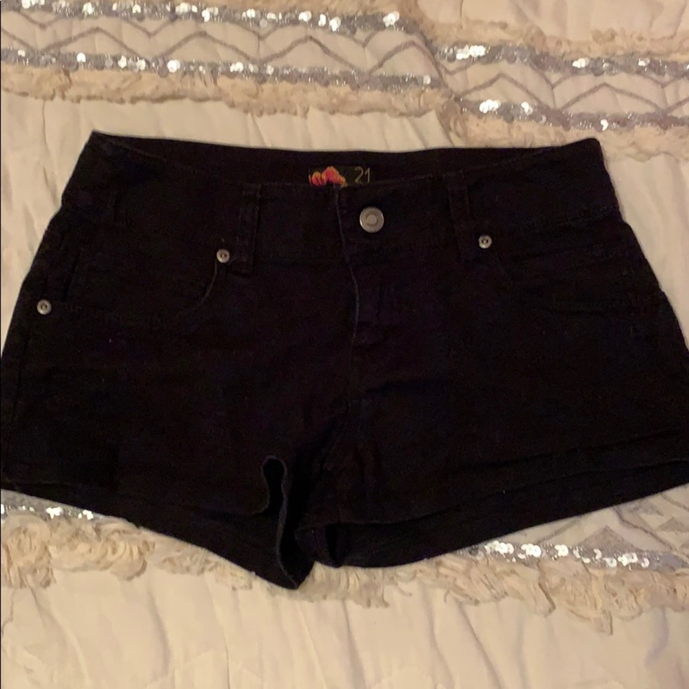 Forever 21 Black Shorts